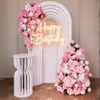 A white sunboard backdrop with a 3D effect adds to the visual appeal of the birthday spot.