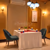 fine dining romantic setup for couple at urban suites in jaipur