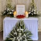 Center Photo Frame Placed Beautifully For Tribute And Loving Memories