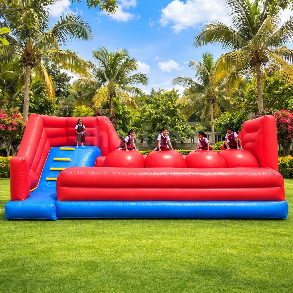 Experience coordinator comes along to ensure safe experience during the play time