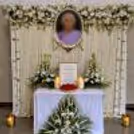 Soft Candle Lights Create A Warm And Comforting Atmosphere For A Remembrance Ceremony