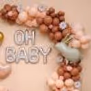 Oh, Baby Foil Balloon Adds Fun And Charm To The Baby Shower Setup
