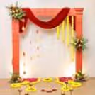 A Customized Annaprashan Board Announces The Celebration's Reason Aloud.