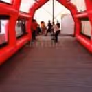 An Inflatable Cricket Pitch With A Bowling Machine Ensures No Moment Is Wasted Without Fun.