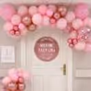 Rose Gold Confetti Balloons Add The Much Needed Glitter And Glam In The Balloon Arch