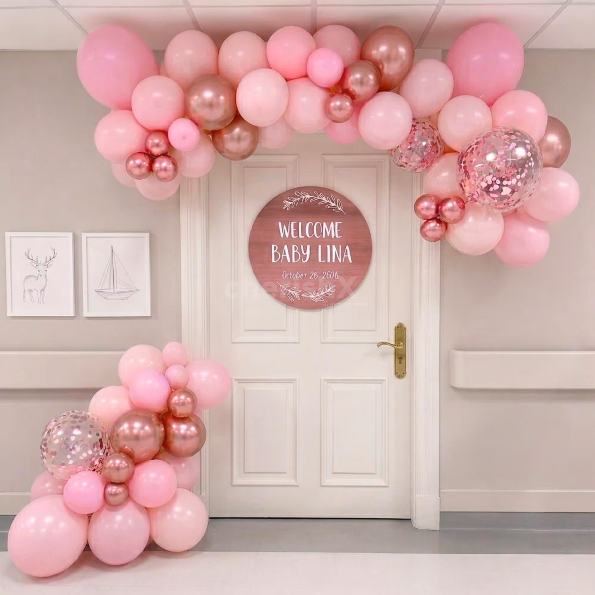 Welcome Baby Sunboard Cutout Is Announces The Reason For Celebration Loudly And Stylishly