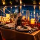 Heavenly Tasting Special Dessert Platter For The Couple Highlights The Poolside Magic.