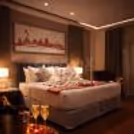 A Private Candlelight Dinner At A Table With Candles & Rose Petals Defines The Peak Of Romance.