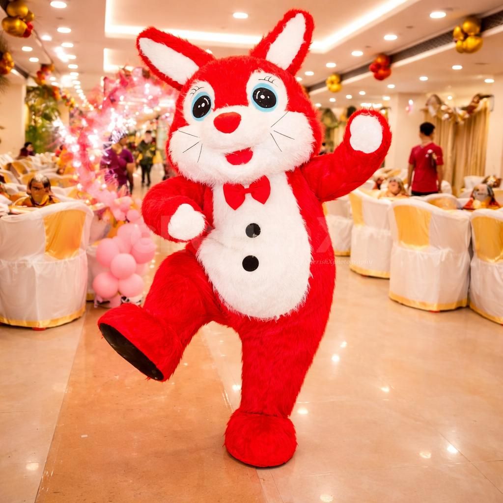 Bunny Rabbits’ Enormous Size And Eye-Catching Red Color Entices Everyone.