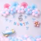Elegant Half Birthday Decoration Setup — photo 3