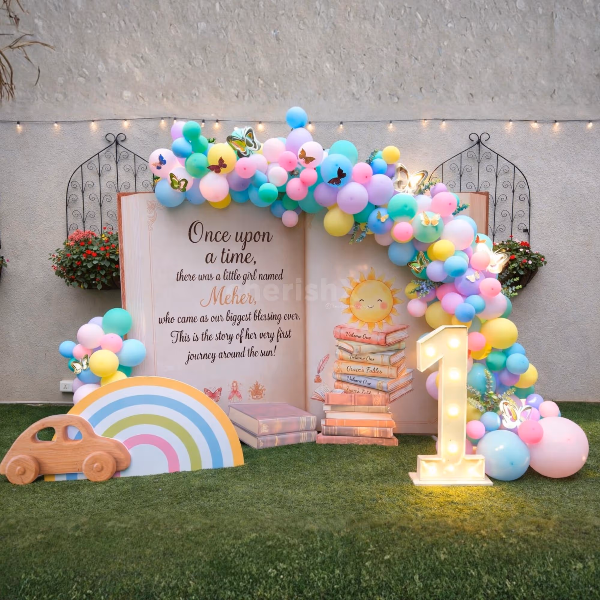 Storybook Wonderland Birthday Setup