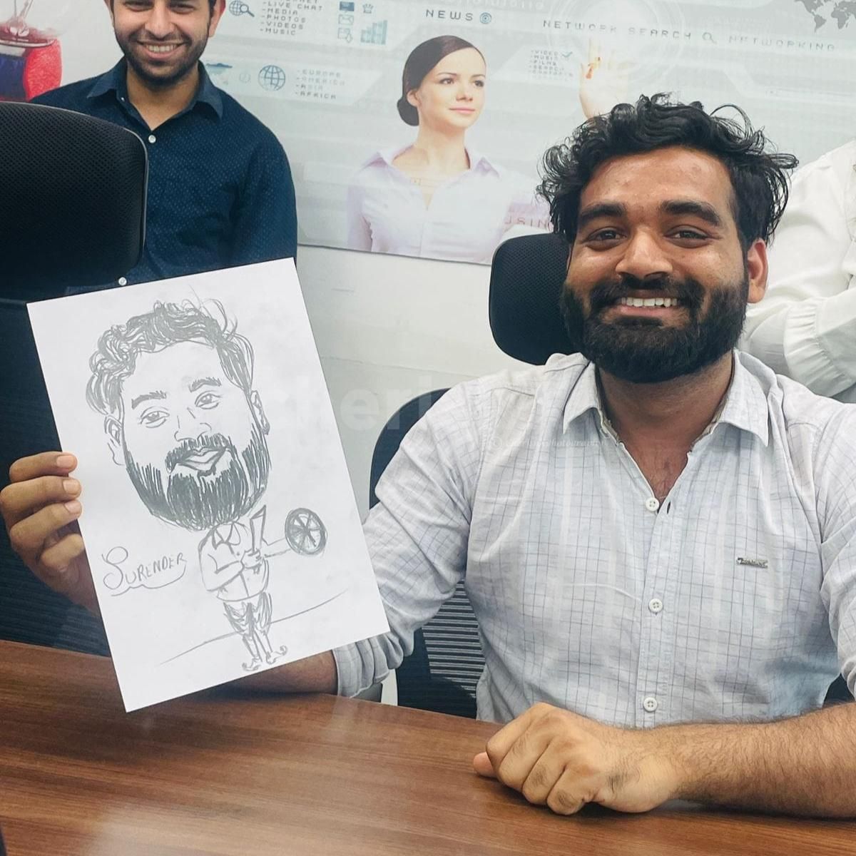 Bring Clean And Long-Lasting Humour To Your Party With A Live Caricature Artist