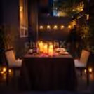 The Balcony View Over The Private Candlelight Dinner Is A Great Way For Self-Expression