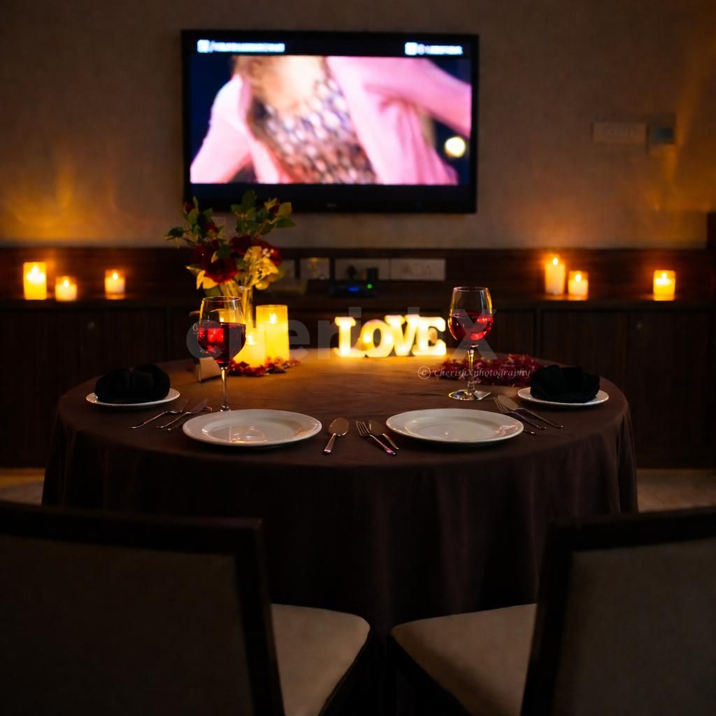 table decor for date night