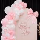 A Beautiful Balloon Arch Crafted As An Organic Cluster Is Wow, That Soothes Eyes And Soul.