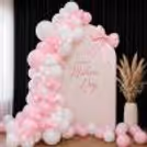 The Happy Mother's Day Message On The Flex On Stand Declares The Message Loudly.