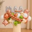 "Maa" Silver Letter Foil Balloon Will Fill Her Heart With Joy On This Special Mother's Day.