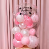 Express Love On Mother's Day With A Black "Happy Mother's Day "Vinyl Sticker On A Bubble Balloon