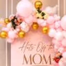 Pink And White Artificial Rose Bunches Add Natural Elegance To The Setup, Enhancing Its Grace.