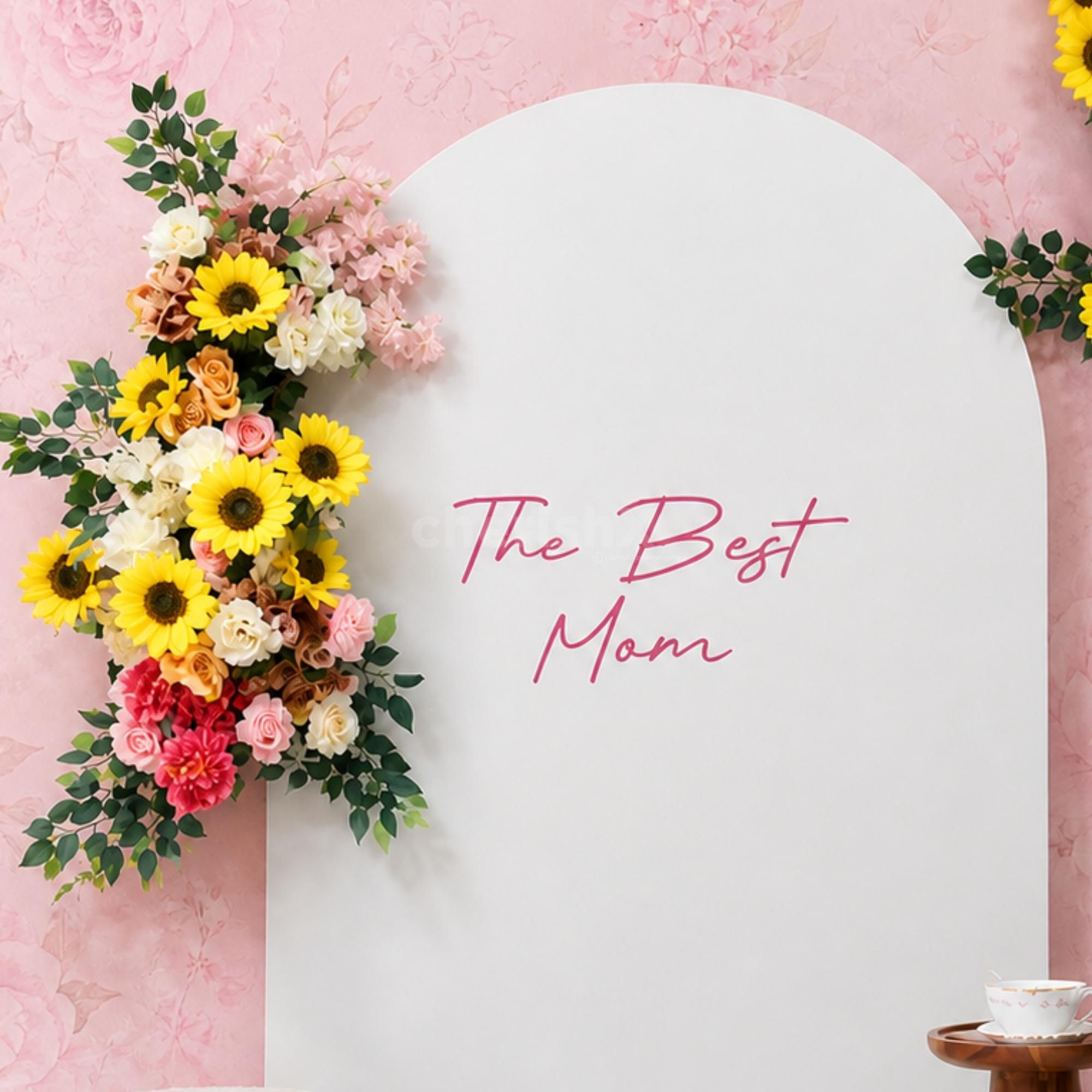 Professional, Elegant, And Classy Mother's Day Decor Expresses Gratitude And Affection.