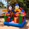This Vibrant Kids' Bouncy Setup Keeps Kids Engaged For Hours While Adults Enjoy Themselves.