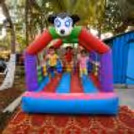 Mickey Bouncy House For Kids Events Delivers Great Entertainment With Safe Installation.