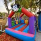 This Inflatable Mickey House Is Available For 3 Hours So That Kids Can Enjoy Active Play With Their Peers.