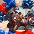Contrasting Textures Of Balloons Add A Cinematic Effect To The Ambience And Look Pleasing.