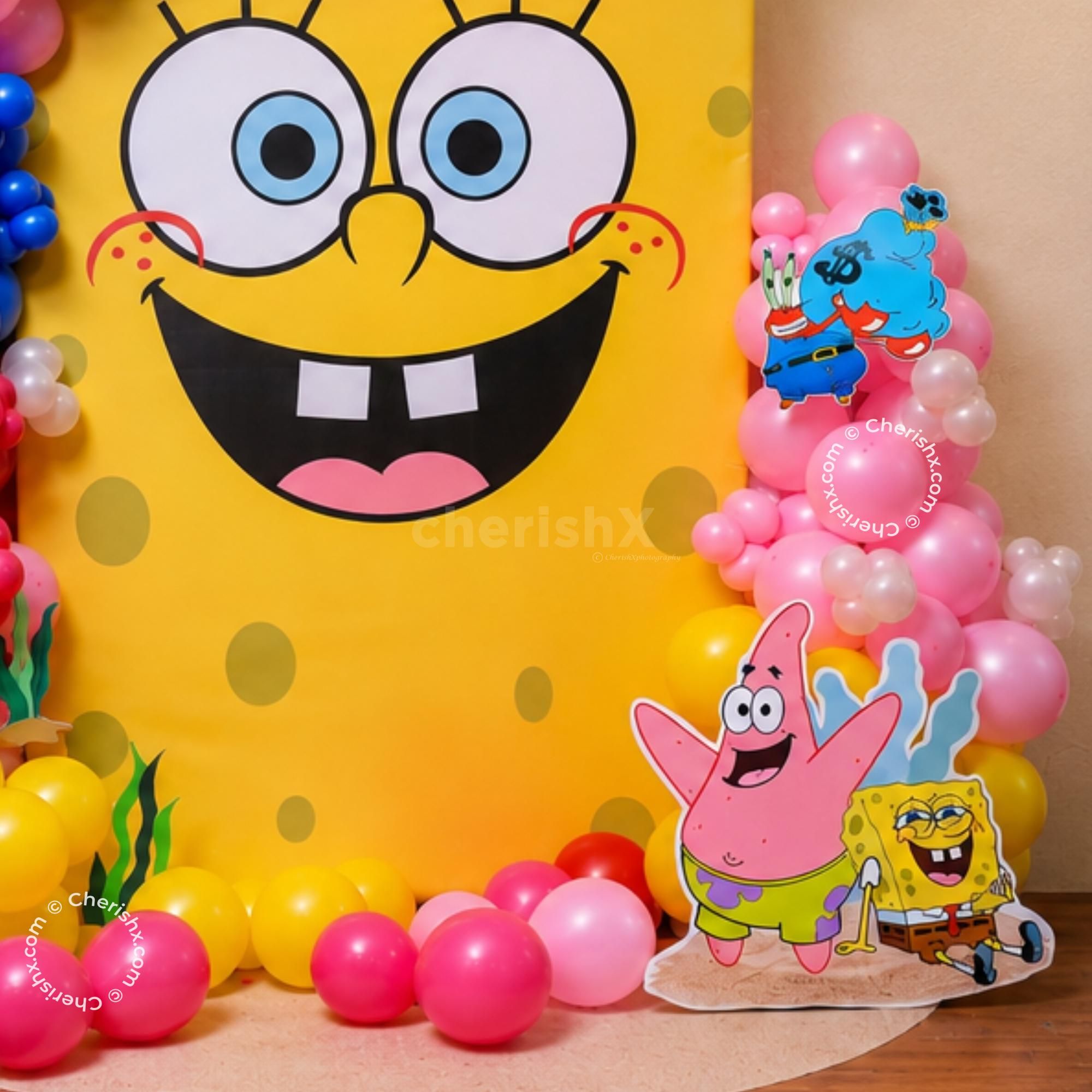 4d Star Holographic Foil Balloons On The Sunboard Are A Dramatic And Kid-Friendly Decor