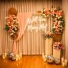Proposal Decoration Around A Sturdy Stand Frames The Perfect Proposal Moment.
