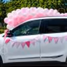 Light Pink Pom Poms And A Handmade Bow Complete The Baby Girl Theme For The Celebration.