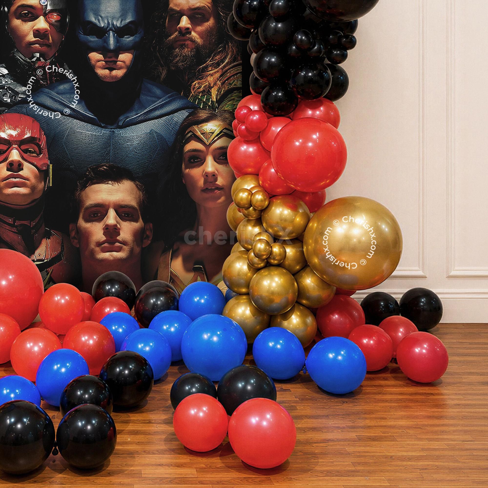 Free Floating Thematic Balloons Are On The Floor To Keep Kids Busy And Excited At The Party.