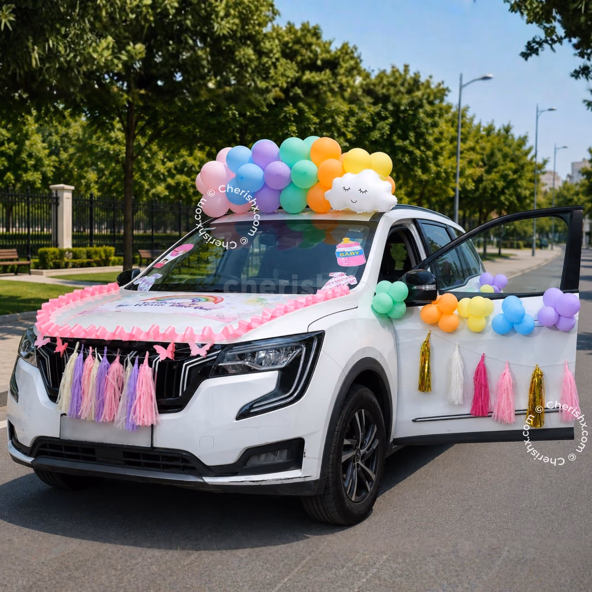 Rainbow Miracle Arrival Car Decor
