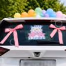 A Customized Flex Banner Reads The Most Adorable Welcome Baby Message To All