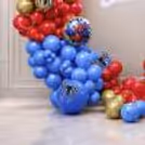 The Balloon Arch Makes The Setup Look Fully Engaging And A Vibrant  Backdrop For Pictures