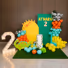 A joyful birthday celebration with our dinosaur adventure theme balloon décor will create lasting memories
