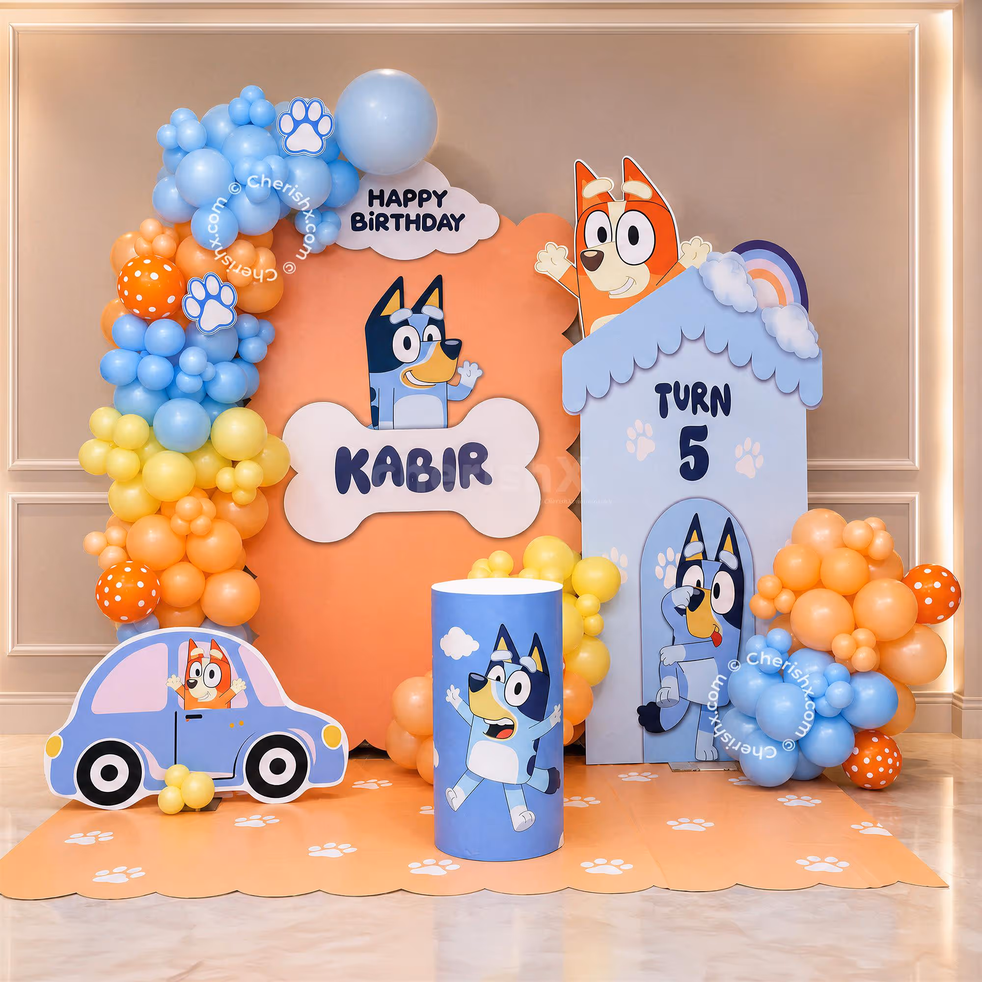 Bluey Themed Birtdhay Bash