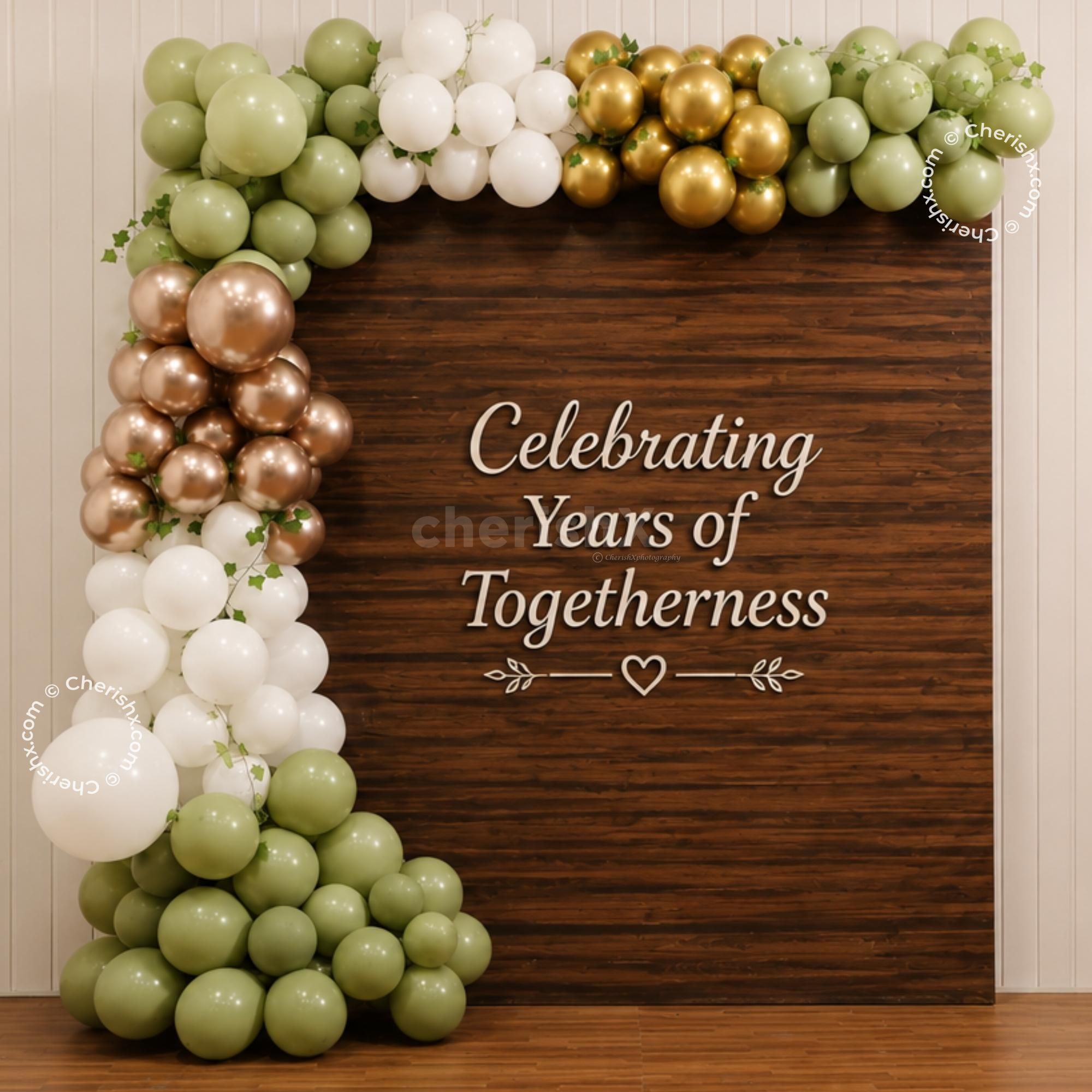 Vintage Anniversary Decor