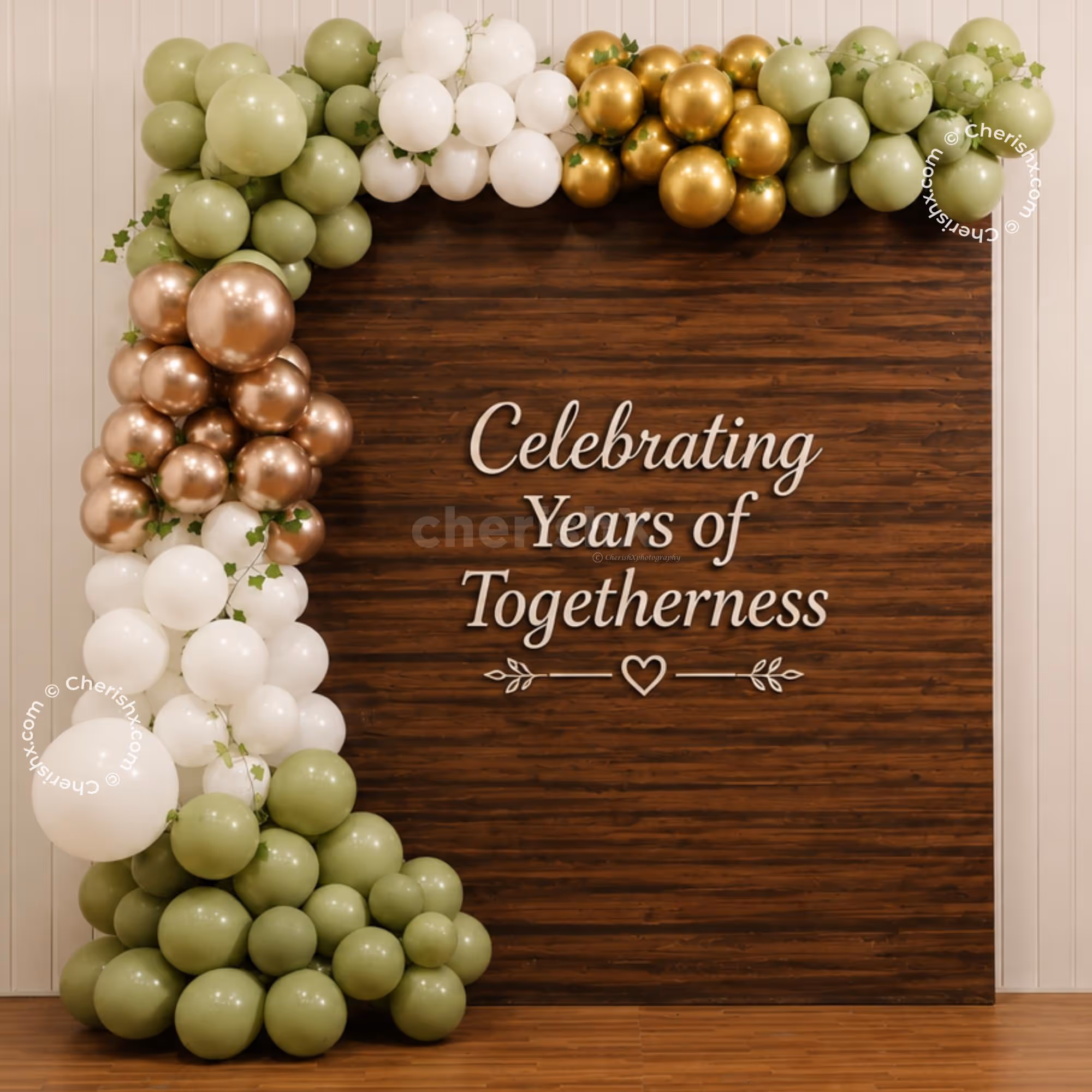 Vintage Anniversary Decor