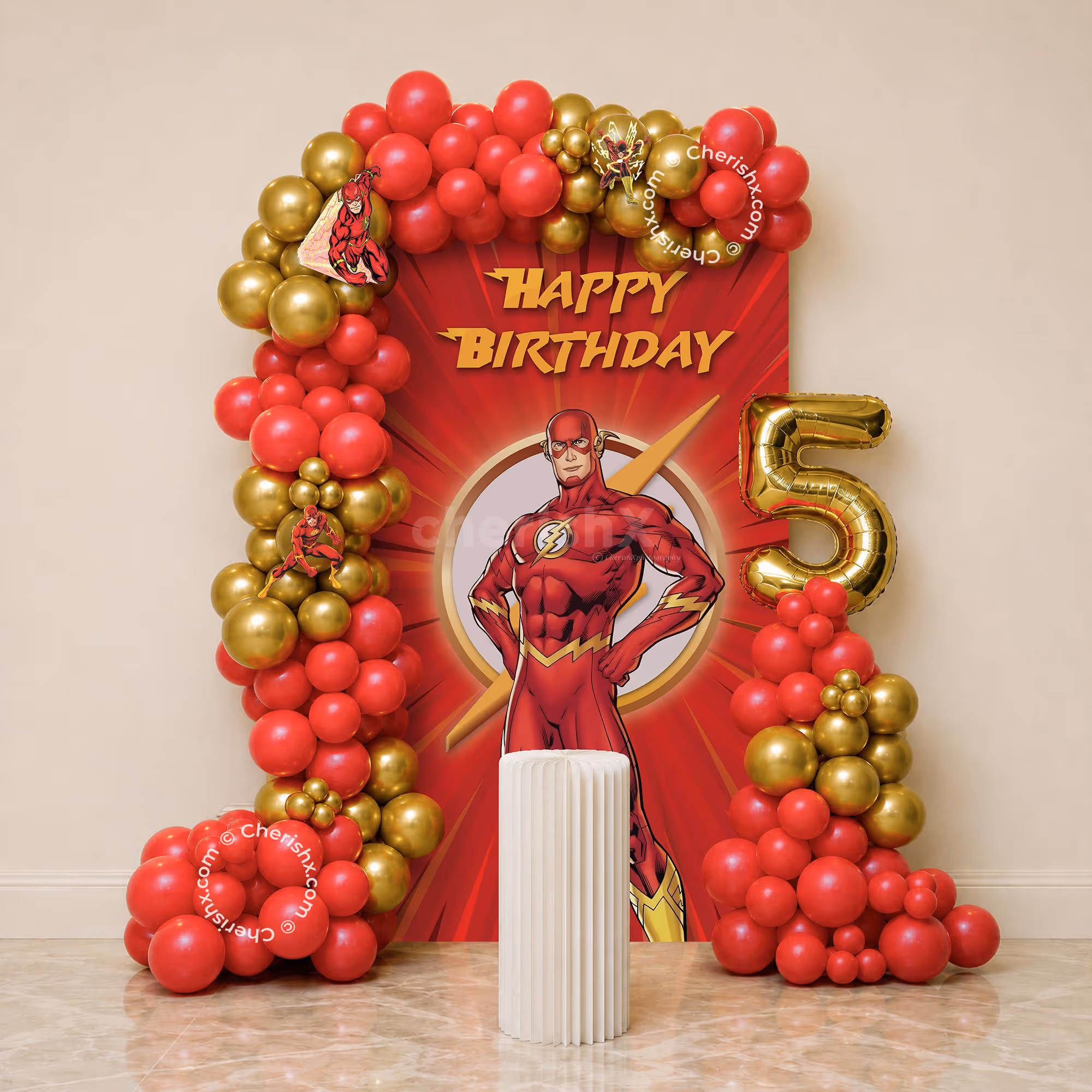Flashman Themed Birthday Celebration