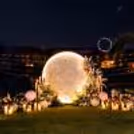 Candles and lanterns are an excellent touch to make it warm and classy.