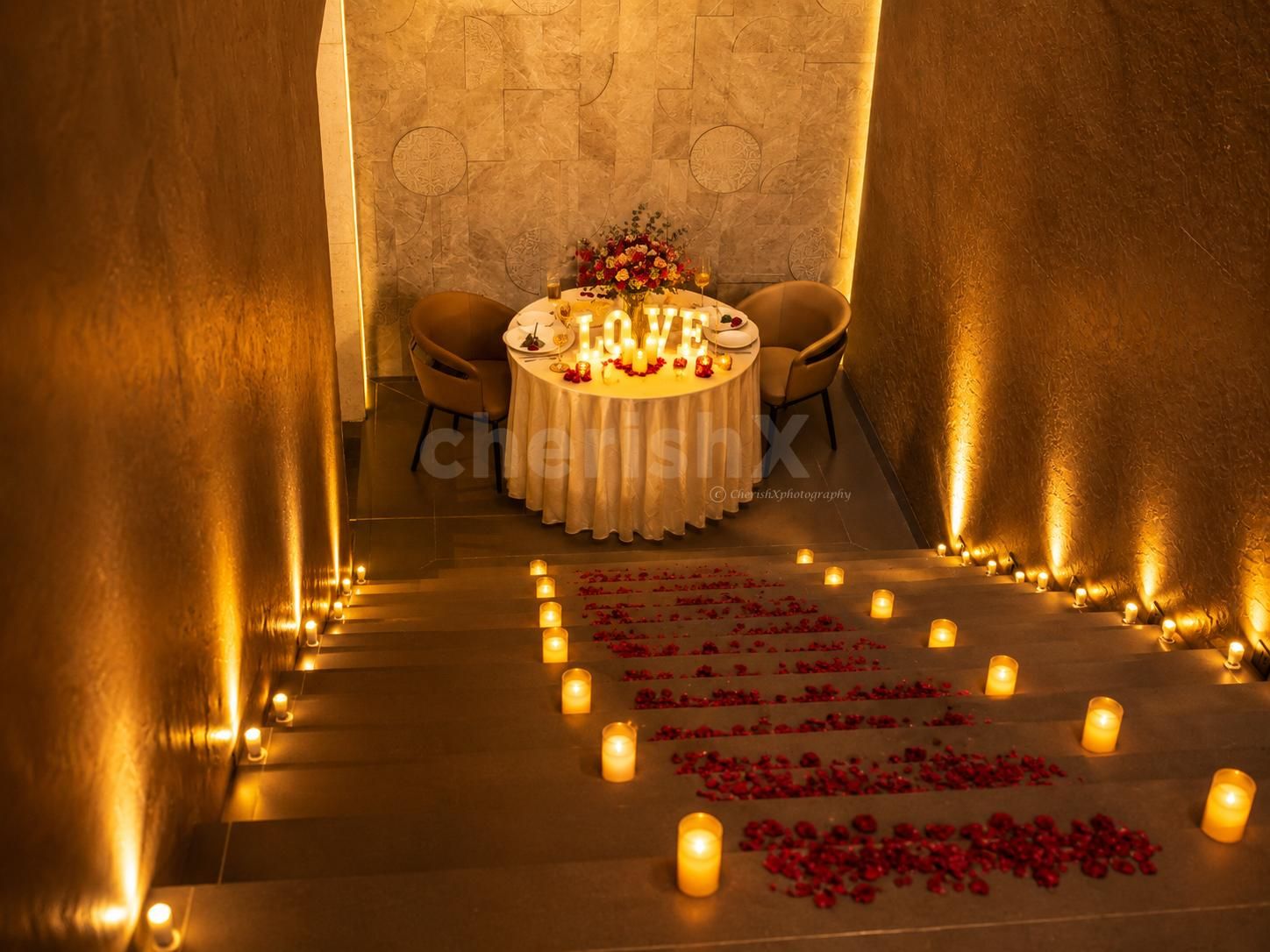 Make your special evening magical with CherishX’s romantic candlelight dinner experience, perfect for birthdays, anniversaries, proposals, and date nights.