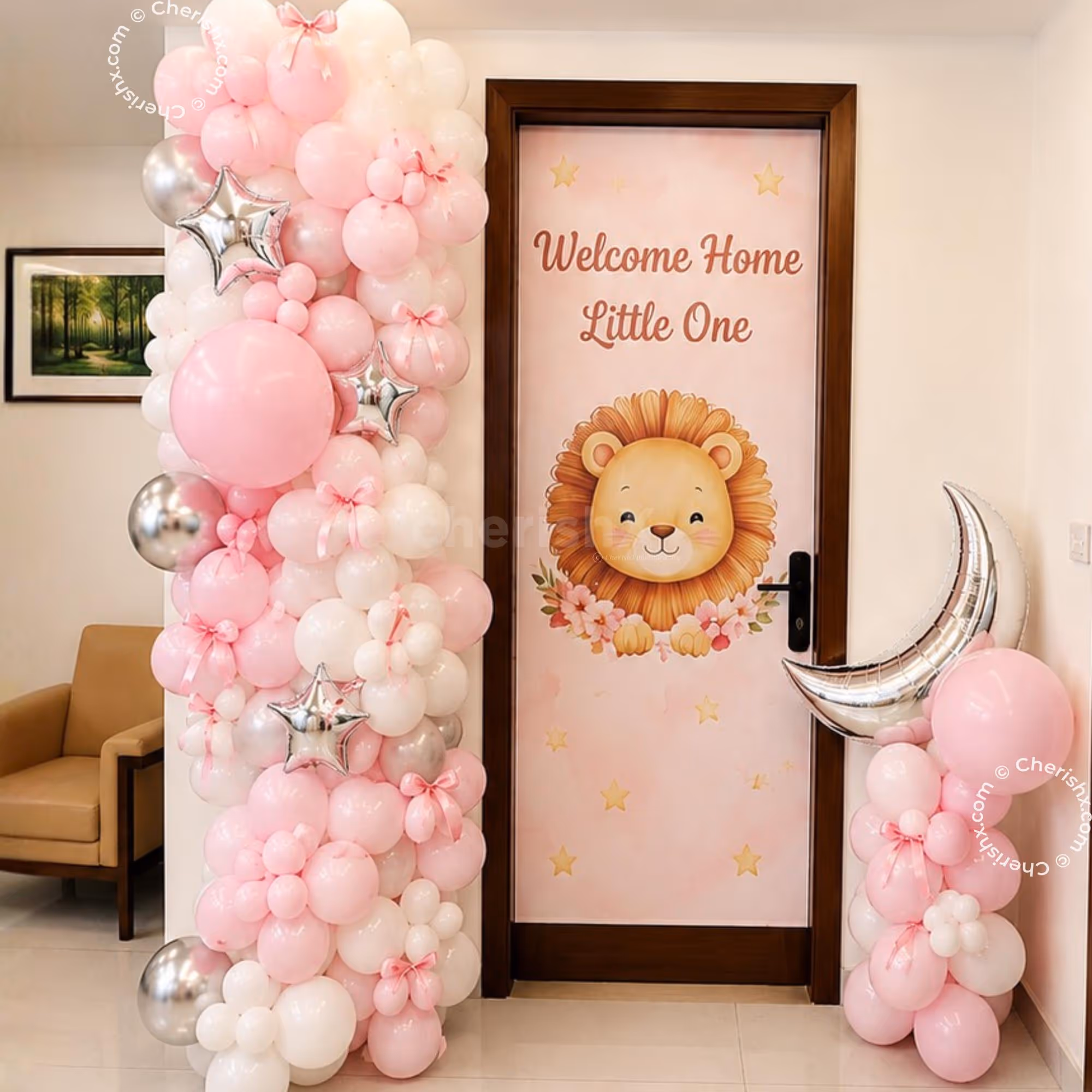 Welcome Bay Girl Entance Decor