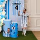 This football birthday decoration specially for Football and Ronaldo's Fan