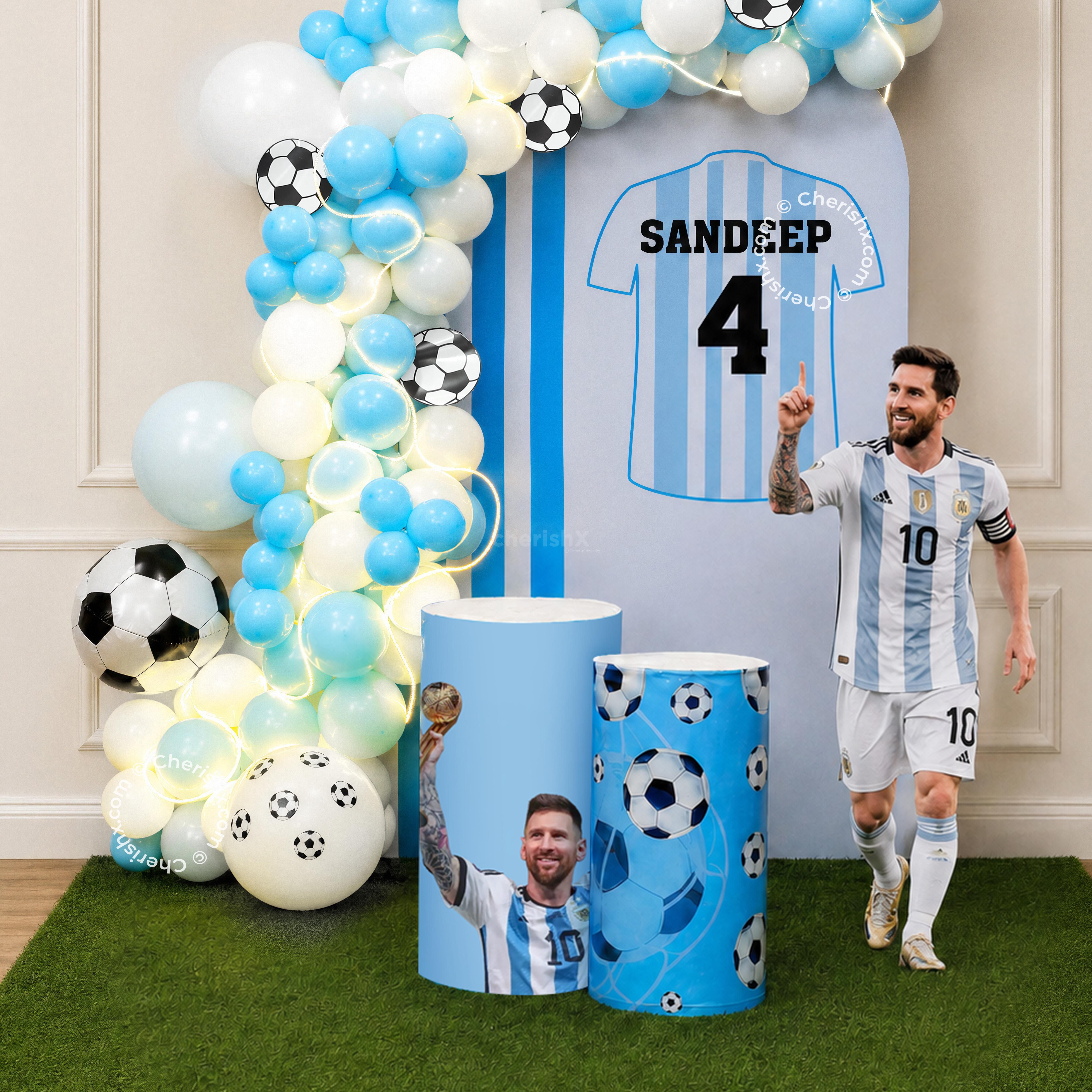 Fully Customized Football Theme Decor