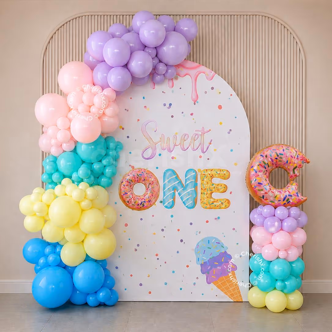 Candy Themed Birthday decor