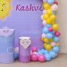 Light blue and blush tones are ideal for fun birthdays.