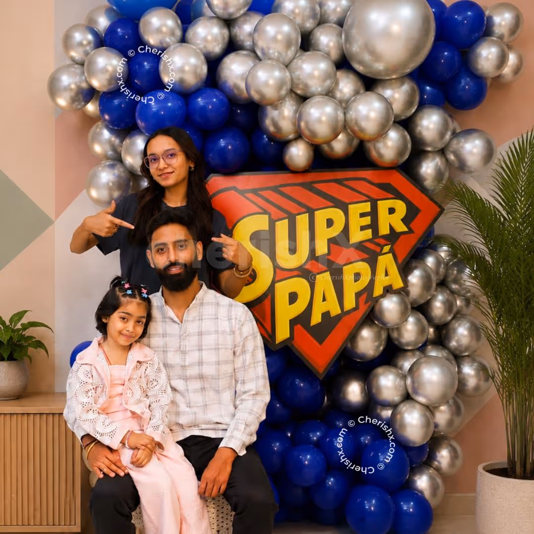 Super Papa Themed Decor This Father's Day