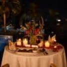 Intimate Candlelight Dining Experience with Romantic Table Decoration