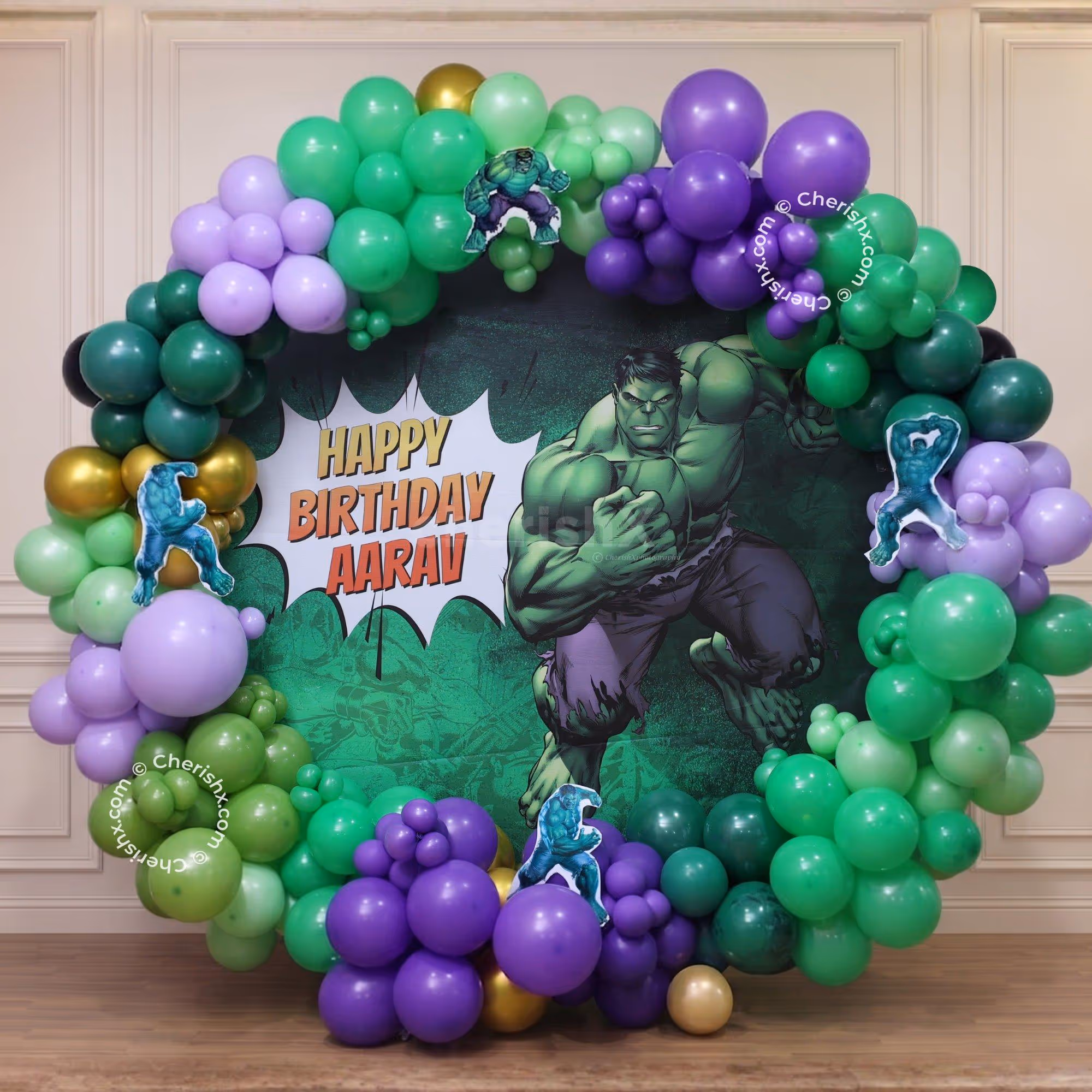 Hulk Theme Birthday Decor